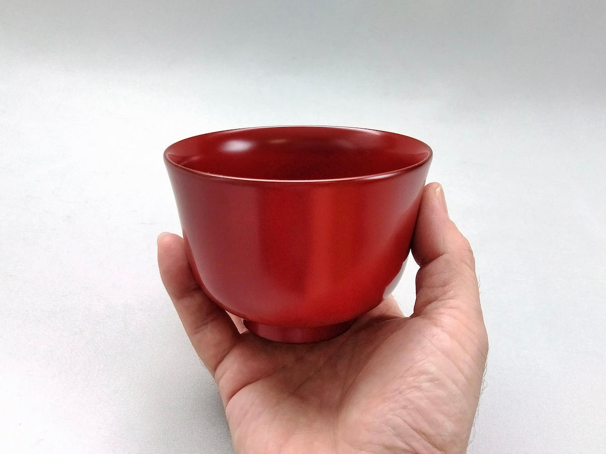 洗浄機対応春秋碗 朱【松屋漆器】