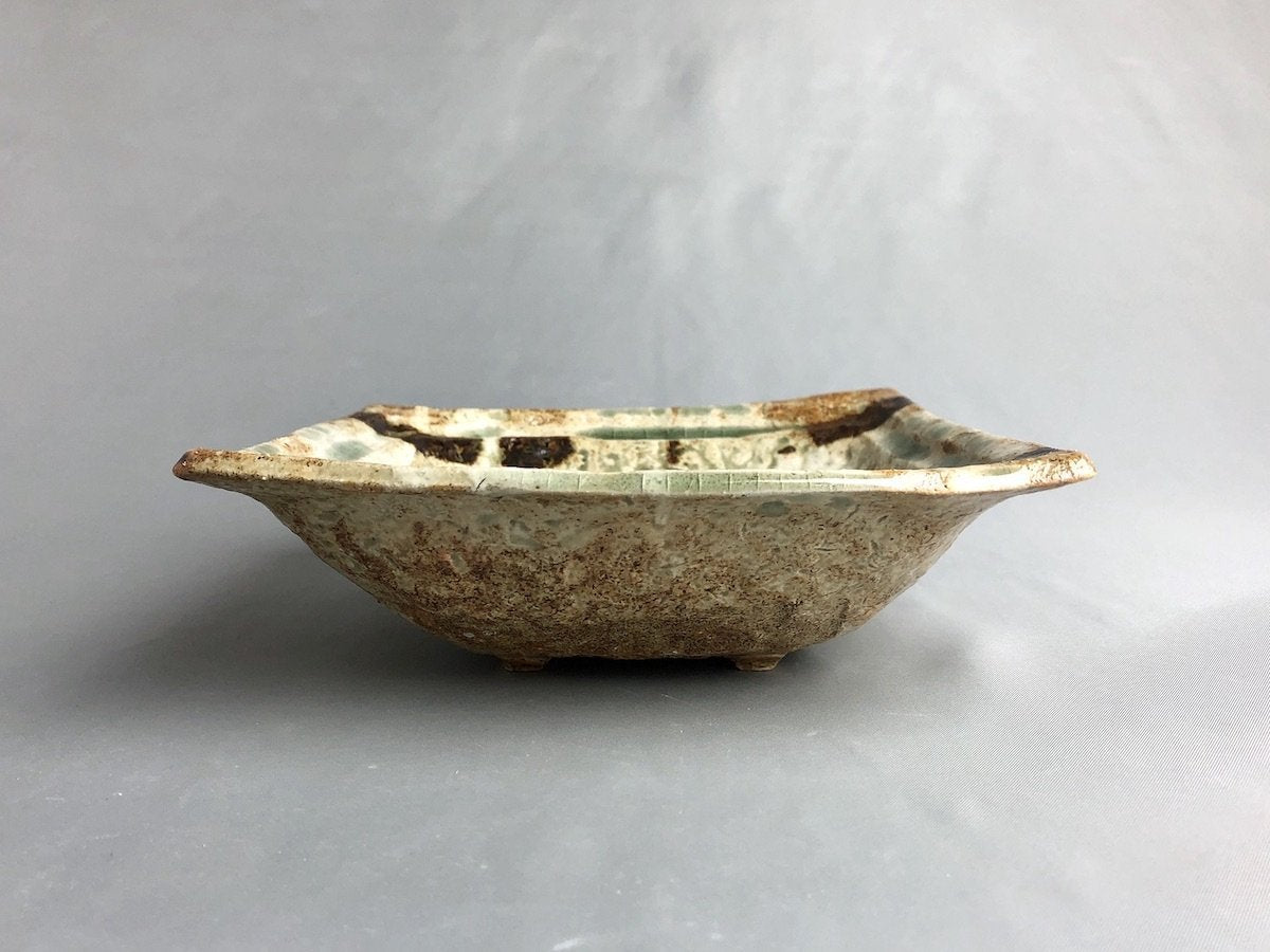 灰掛分角小鉢【小栗大幸】