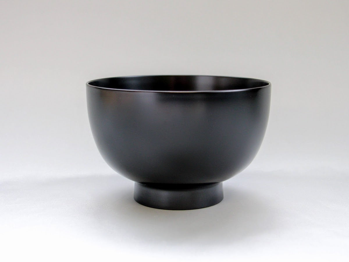 洗浄機対応入れ子碗 大 黒【松屋漆器】