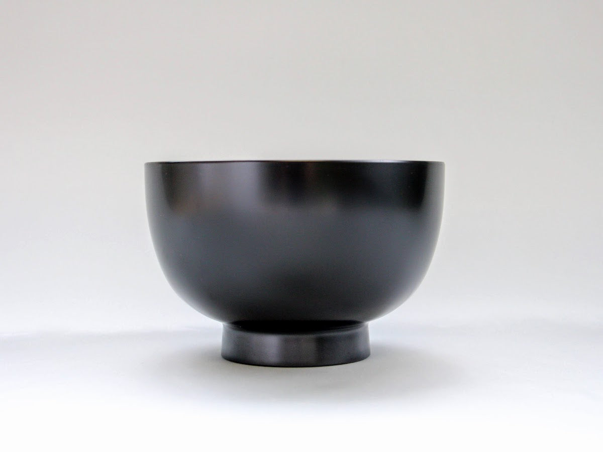 洗浄機対応入れ子碗 大 黒【松屋漆器】