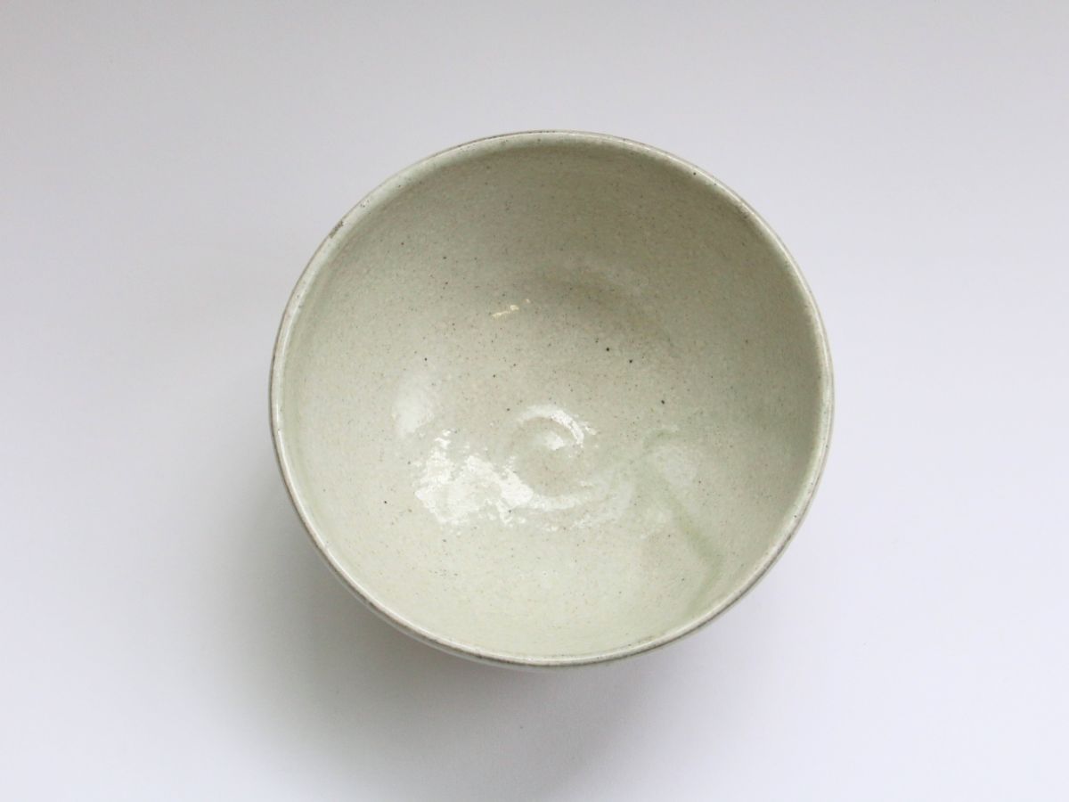 粉引丼 大【奥田誠二】