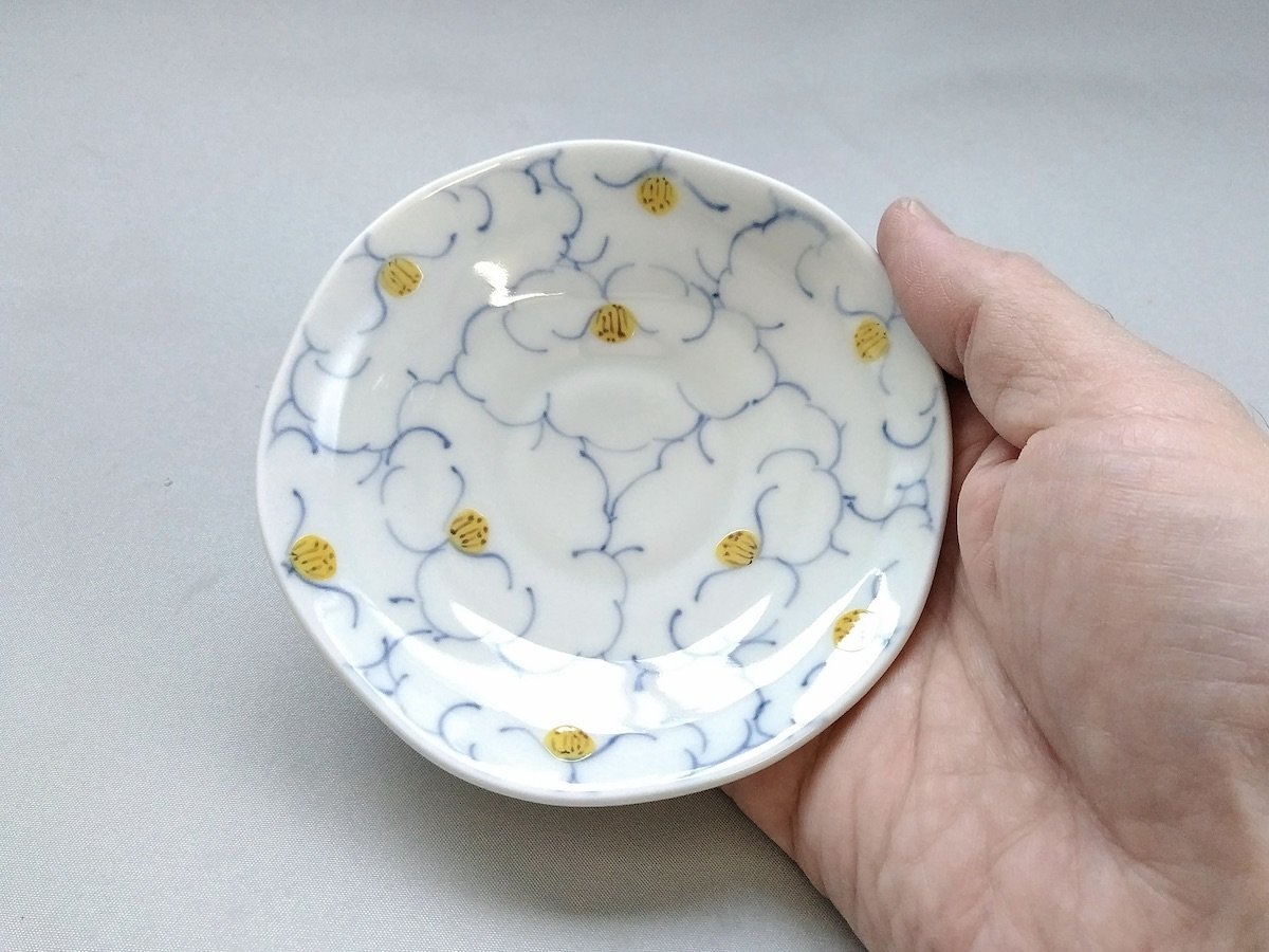 花詰小皿青【康創窯】