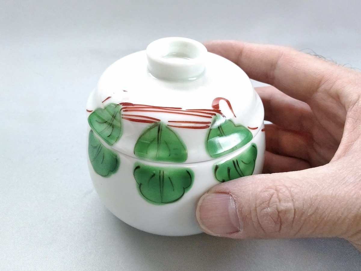 錦かぶ絵蒸し碗【康創窯】