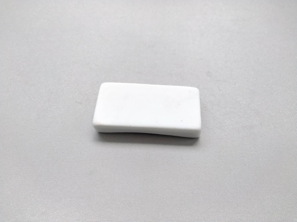 角型箸置き 赤鬼【陶工房楽】
