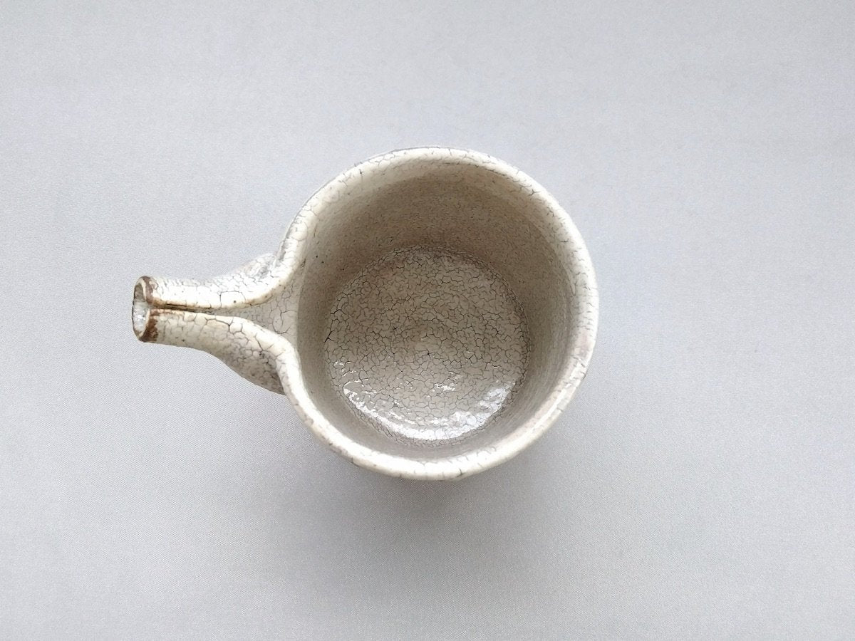 粉引注器【中川幹世】