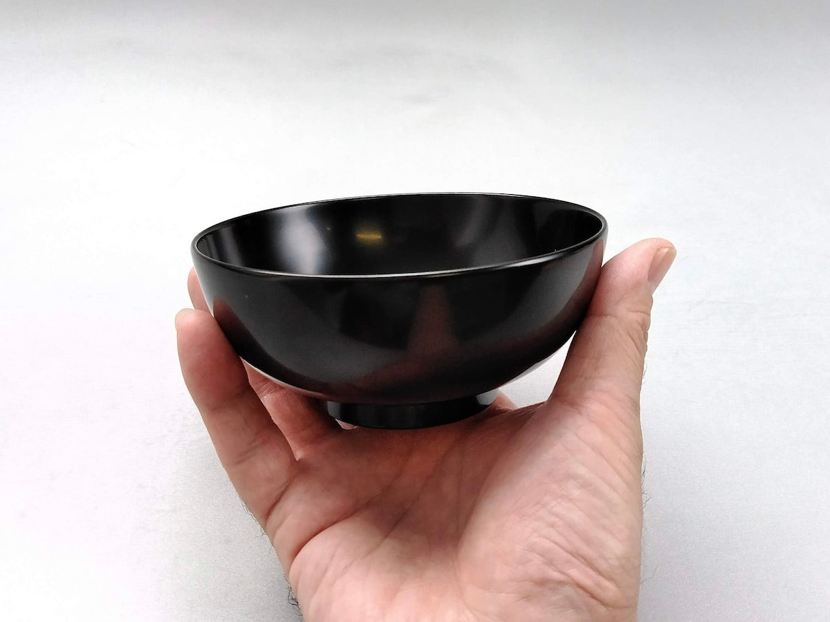 洗浄機対応入れ子碗小 黒【松屋漆器】