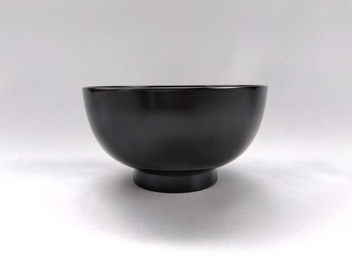 洗浄機対応入れ子碗中 黒【松屋漆器】