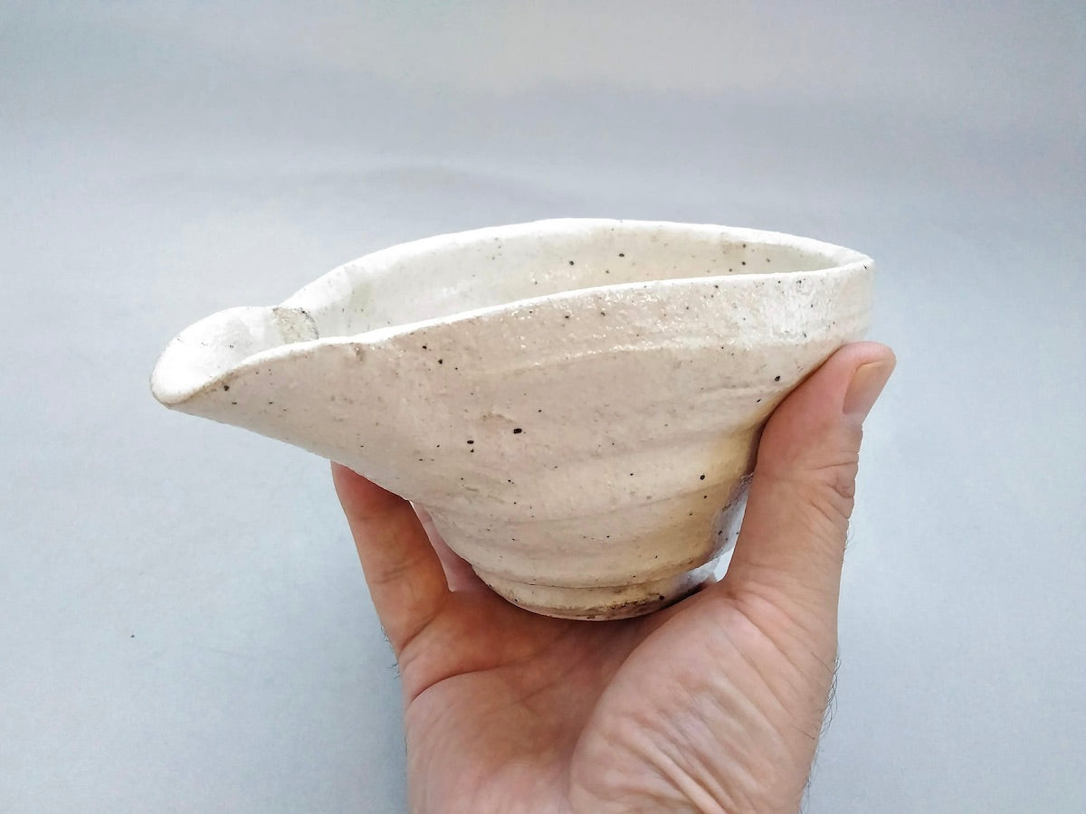 新粉引片口注器【熊谷雅博】