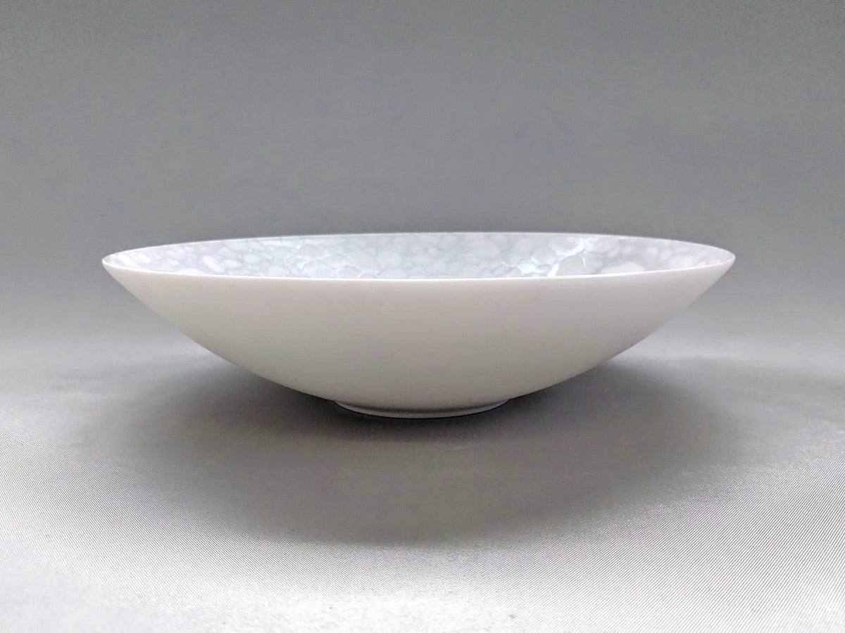 グレー志野泡ボウル18cm【やま平窯】